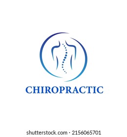 Chiropractic Modern Creative Logo Design Stock Vector (Royalty Free ...