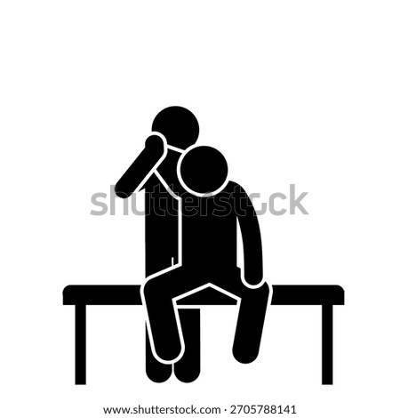 Chiropractic and physiotherapy movement illustration for body recovery.