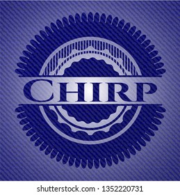 Chirp jean background
