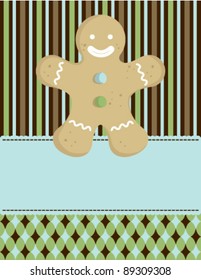Chirstmas Card Cookie
