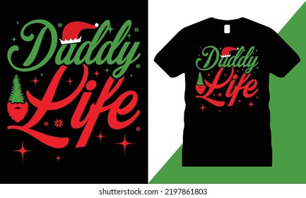 Chirstmas Graphic T-shirt Design Vector. santa, merry, sweater, ugly, pattern, gift, card, party,