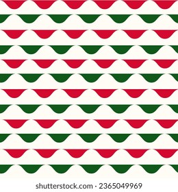 navidad sin costura, veector10, color rojo y verde de fondo de navidad moderna