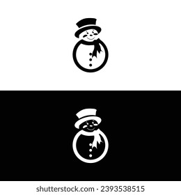 Chirstmas tree vector,Christmas background with snowman and snowflakes. New year illustration.Chirstmas tree vector, Christmas related solid design icon.Christmas Ornaments Icon Flat Graphic Design
