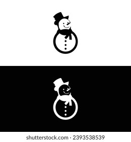 Chirstmas tree vector,Christmas background with snowman and snowflakes. New year illustration.Chirstmas tree vector, Christmas related solid design icon.Christmas Ornaments Icon Flat Graphic Design