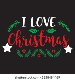 
Chirstmas Typography Design. Printing For Tshirt, Sweatshirt, Mug, Banner, Poster etc.