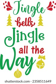 

Chirstmas Typography Design. Printing For Tshirt, Sweatshirt, Mug, Banner, Poster etc.