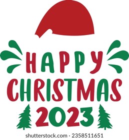 

Chirstmas Typography Design. Printing For Tshirt, Sweatshirt, Mug, Banner, Poster etc.