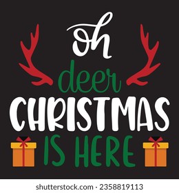 
Chirstmas Typography Design. Printing For Tshirt, Sweatshirt, Mug, Banner, Poster etc.