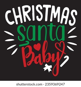 
Chirstmas Typography Design. Printing For Tshirt, Sweatshirt, Mug, Banner, Poster etc.