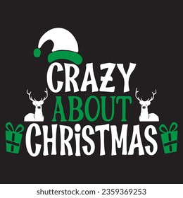 
Chirstmas Typography Design. Printing For Tshirt, Sweatshirt, Mug, Banner, Poster etc.