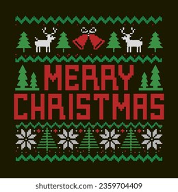 
Chirstmas Typography Design. Printing For Tshirt, Sweatshirt, Mug, Banner, Poster etc.
