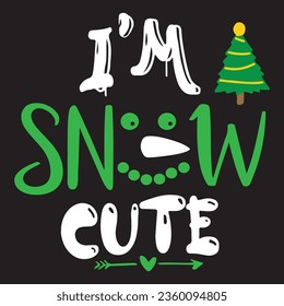 
Chirstmas Typography Design. Printing For Tshirt, Sweatshirt, Mug, Banner, Poster etc.