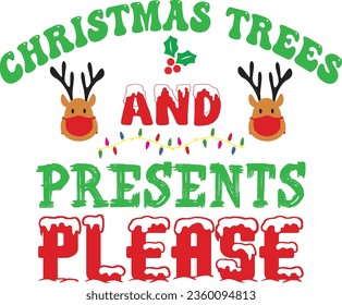 
Chirstmas Typography Design. Printing For Tshirt, Sweatshirt, Mug, Banner, Poster etc.
