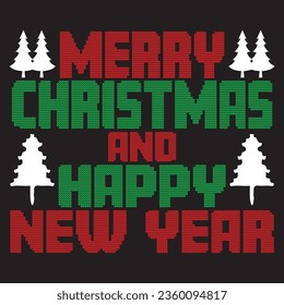
Chirstmas Typography Design. Printing For Tshirt, Sweatshirt, Mug, Banner, Poster etc.