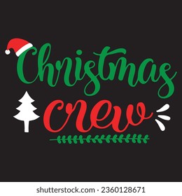 
Chirstmas Typography Design. Printing For Tshirt, Sweatshirt, Mug, Banner, Poster etc.