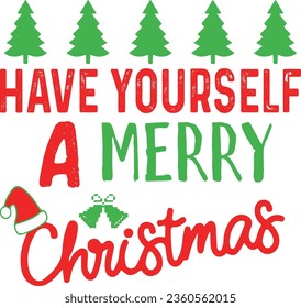 
Chirstmas Typography Design. Printing For Tshirt, Sweatshirt, Mug, Banner, Poster etc.