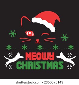 
Chirstmas Typography Design. Printing For Tshirt, Sweatshirt, Mug, Banner, Poster etc.