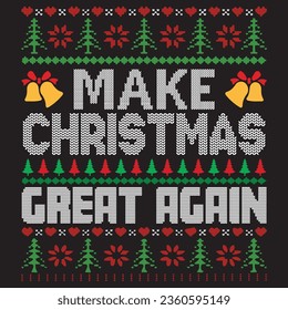 
Chirstmas Typography Design. Printing For Tshirt, Sweatshirt, Mug, Banner, Poster etc.