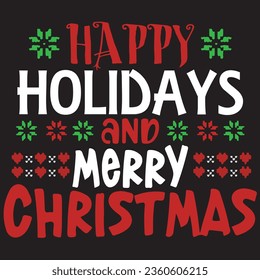 
Chirstmas Typography Design. Printing For Tshirt, Sweatshirt, Mug, Banner, Poster etc.