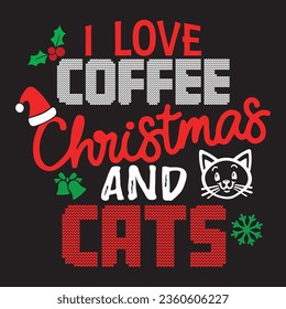 
Chirstmas Typography Design. Printing For Tshirt, Sweatshirt, Mug, Banner, Poster etc.