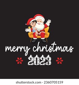 
Chirstmas Typography Design. Printing For Tshirt, Sweatshirt, Mug, Banner, Poster etc.