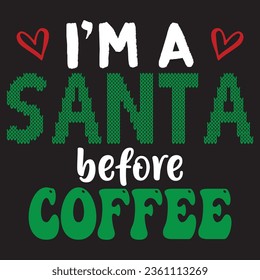 

Chirstmas Typography Design. Printing For Tshirt, Sweatshirt, Mug, Banner, Poster etc.