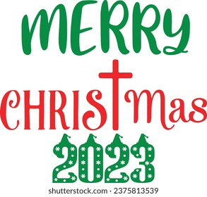 
Chirstmas Typography Design. Printing For Tshirt, Sweatshirt, Mug, Banner, Poster etc.
