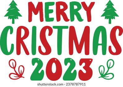

Chirstmas Typography Design. Printing For Tshirt, Sweatshirt, Mug, Banner, Poster etc.
