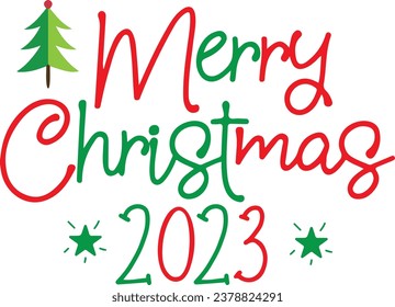 
Chirstmas Typography Design. Printing For Tshirt, Sweatshirt, Mug, Banner, Poster etc.