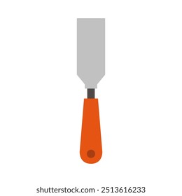 Chisel icon illustrated on background