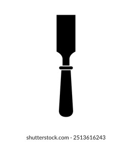 Chisel icon illustrated on background