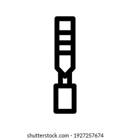 Chisel icon or logo isolated sign symbol vector illustration - high quality black style vector icons
