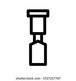 Chisel icon or logo isolated sign symbol vector illustration - high quality black style vector icons
