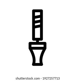 Chisel icon or logo isolated sign symbol vector illustration - high quality black style vector icons
