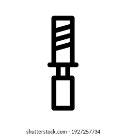 Chisel icon or logo isolated sign symbol vector illustration - high quality black style vector icons
