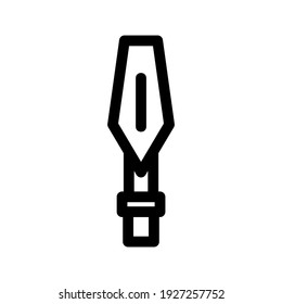 Chisel icon or logo isolated sign symbol vector illustration - high quality black style vector icons
