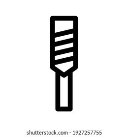 Chisel icon or logo isolated sign symbol vector illustration - high quality black style vector icons
