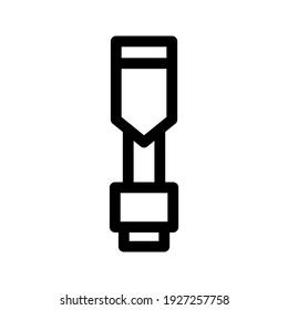 Chisel icon or logo isolated sign symbol vector illustration - high quality black style vector icons
