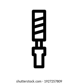 Chisel icon or logo isolated sign symbol vector illustration - high quality black style vector icons
