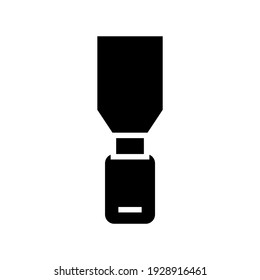 chisel icon or logo isolated sign symbol vector illustration - high quality black style vector icons
