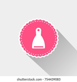 chisel icon with long shadow