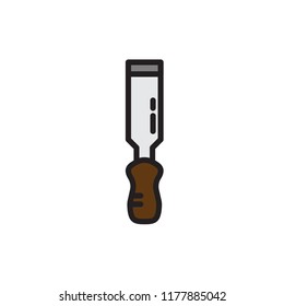chisel icon vector design eps10