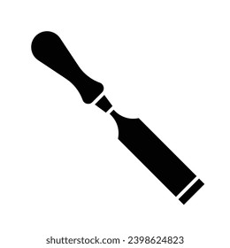 chisel icon vector design template in white background