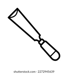 Chisel icons style vector design illustration 