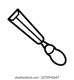 Chisel icons style vector design illustration 