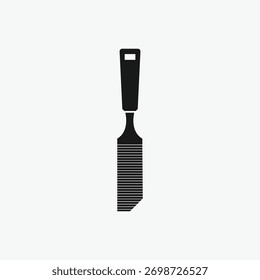 Chisel, Knife diagonal, Billhook ,Chisel carpentry icon