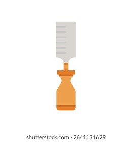 Chisel tool icon vector illustration
