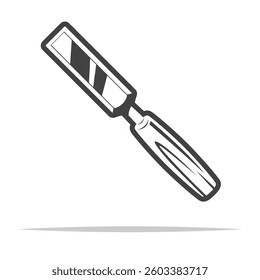 Chisel tool outline icon transparent vector isolated - Powered by Shutterstock - Get 15% off with code: PIKWIZARD15