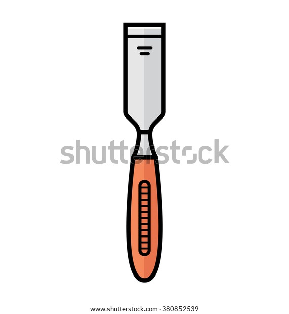 Chisel Vector Stock Vector (Royalty Free) 380852539