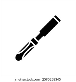 chisel vector icon line template